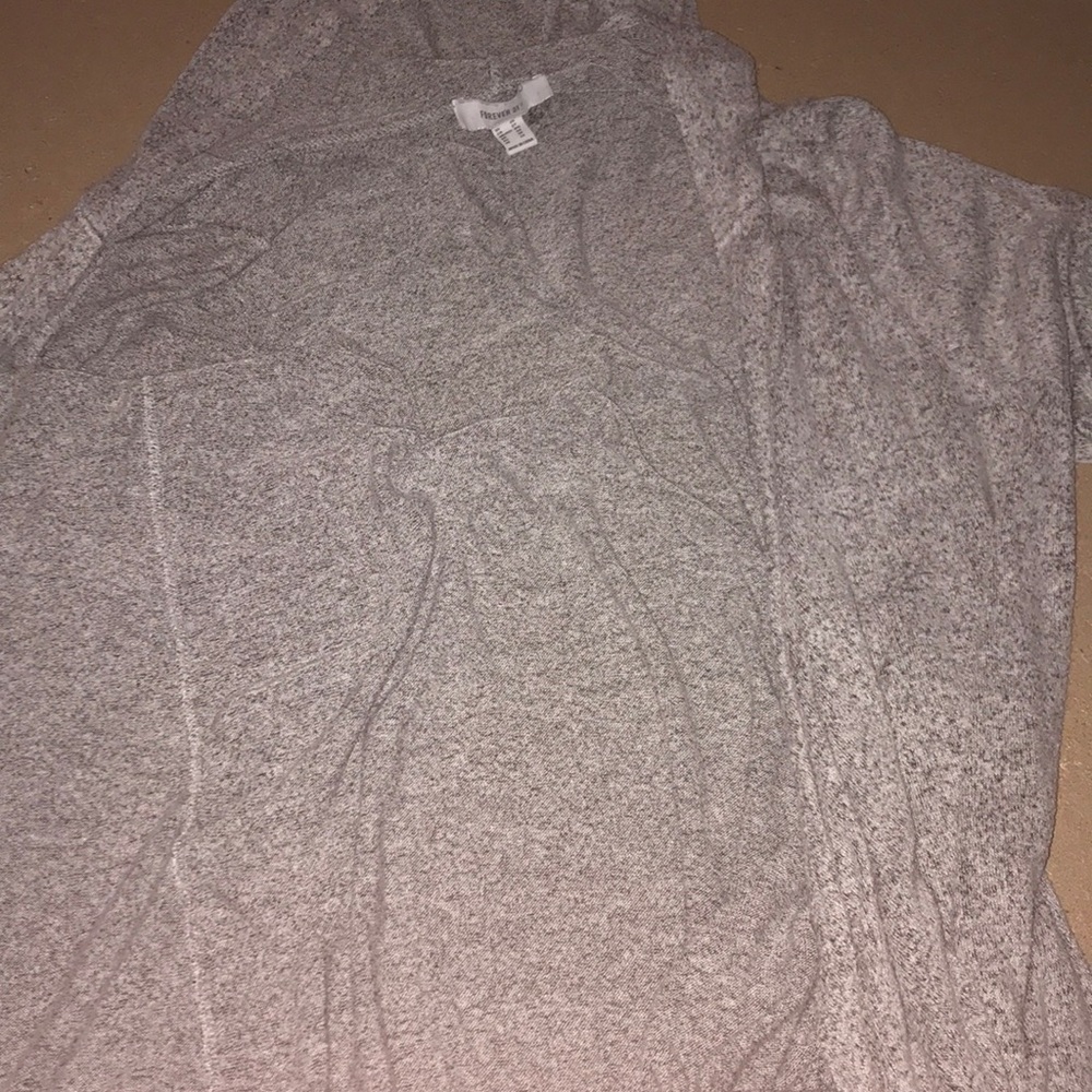 Forever 21 gray cardigan